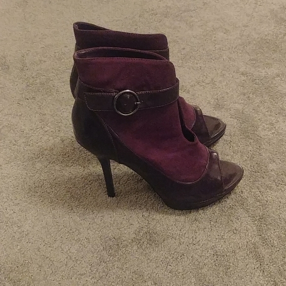 FINAL PRICE - Open Toe Bootie - Picture 2 of 3